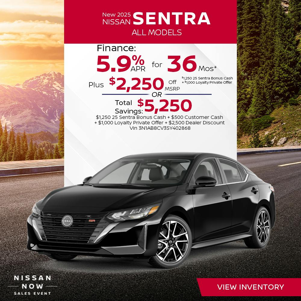 New 2025 SENTRA NISSAN All Models
