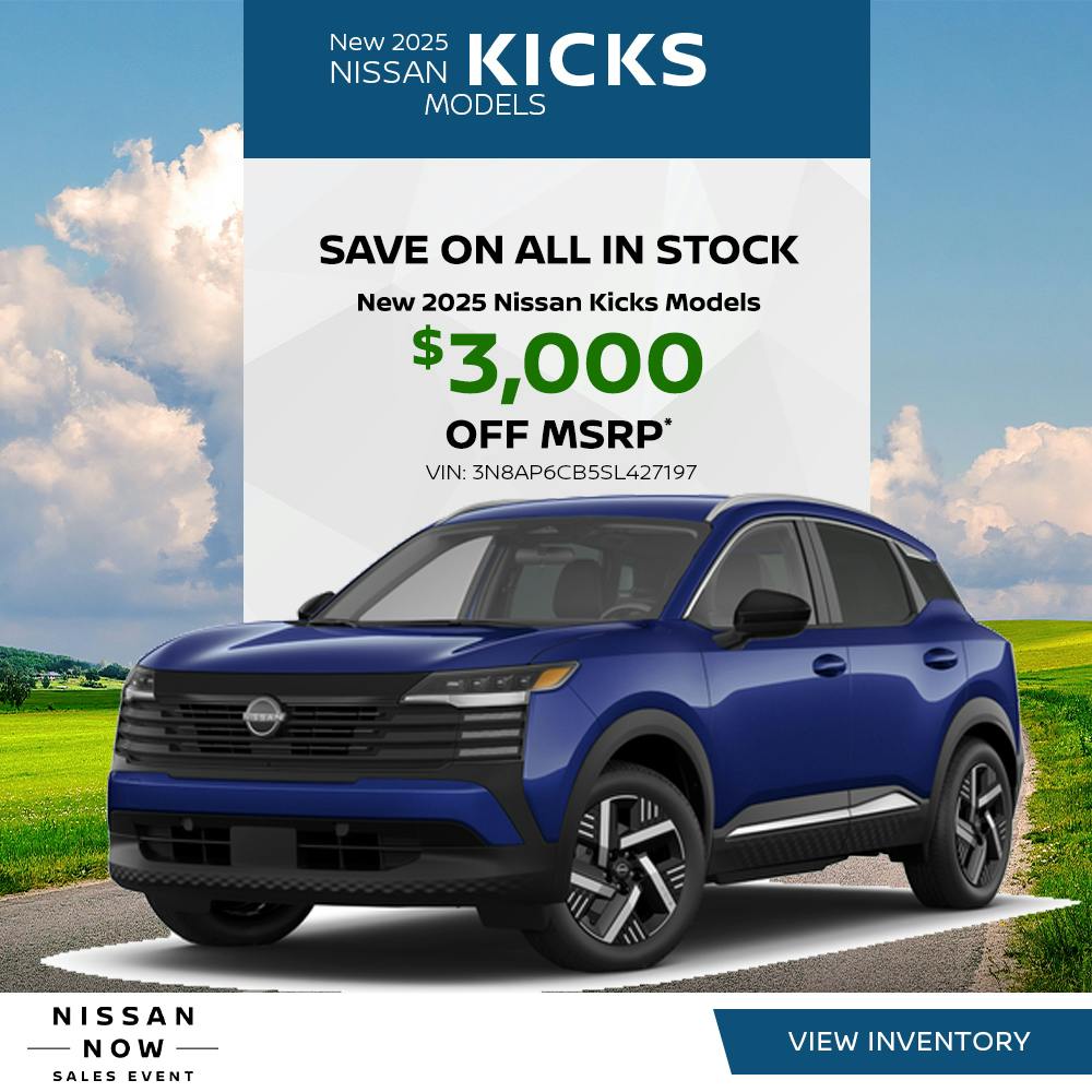New 2025 Nissan Kicks Models