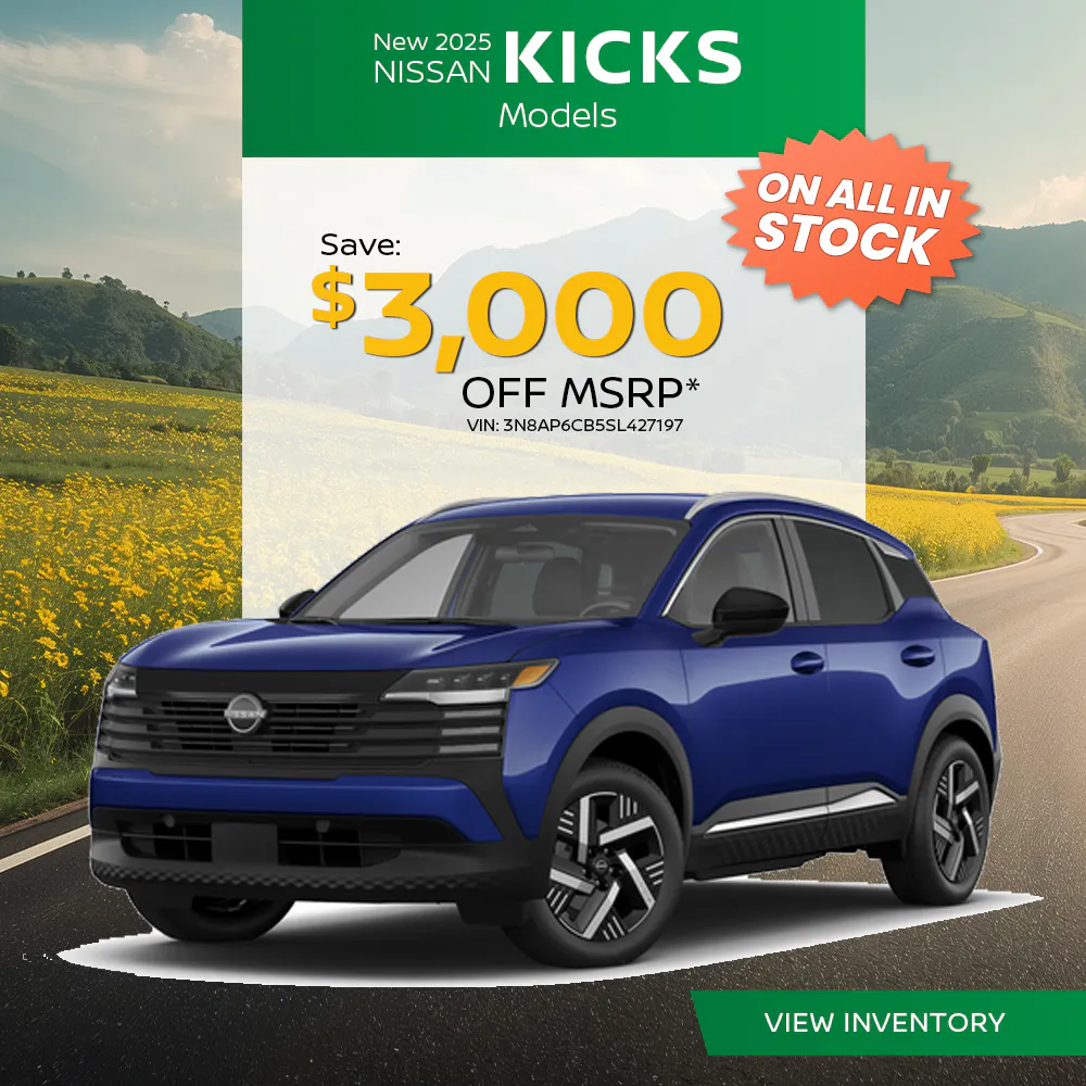 New 2025 Nissan Kicks Models