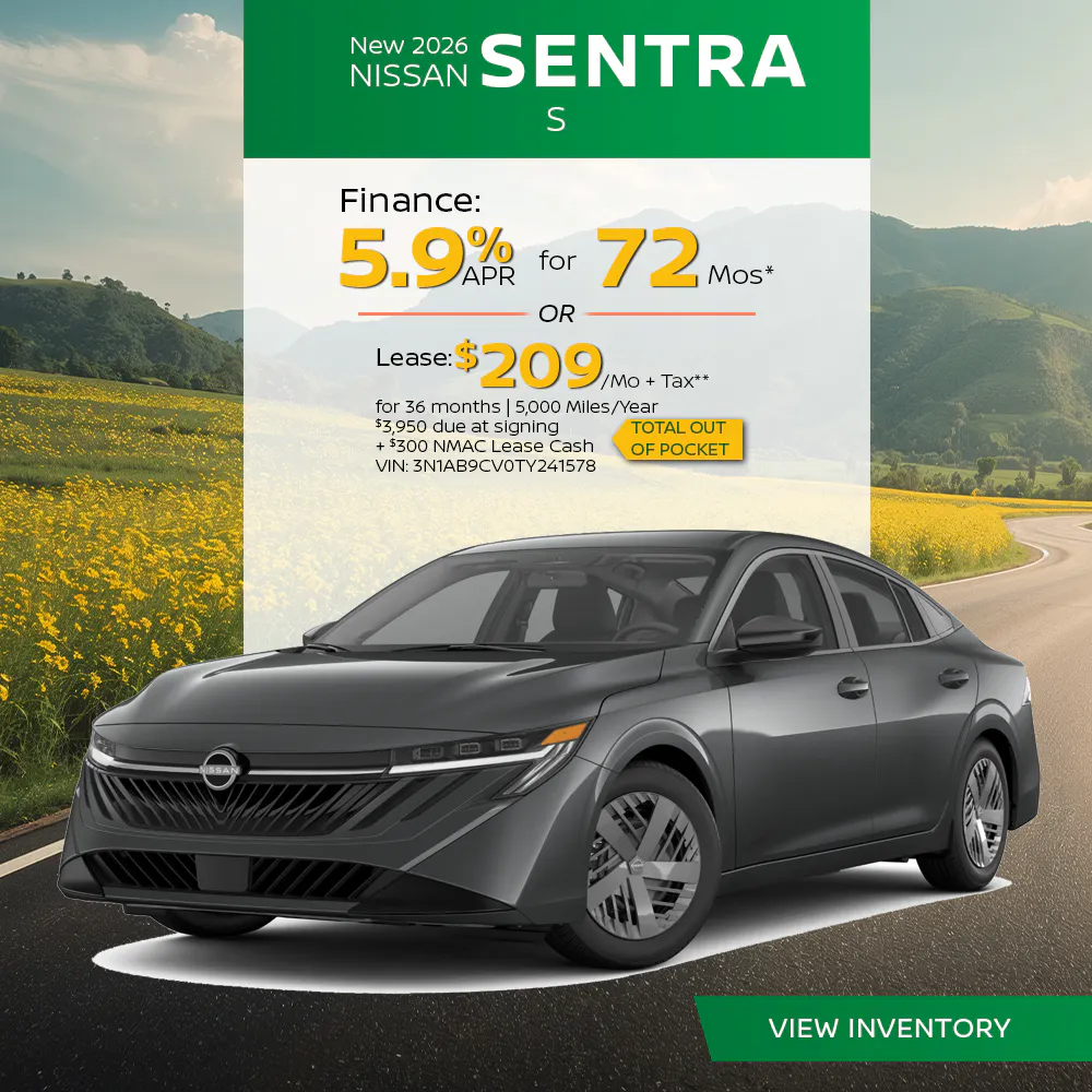 New 2026 Nissan Sentra