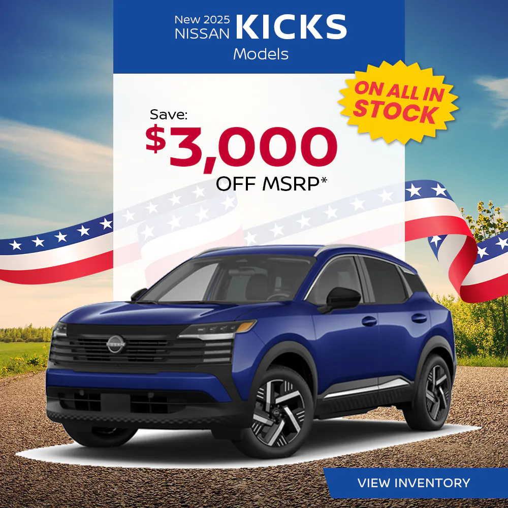 New 2025 Nissan Kicks Models
