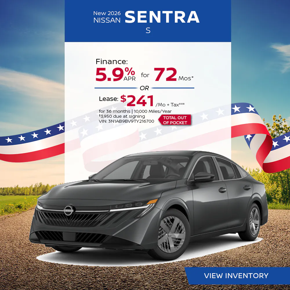 New 2026 Nissan Sentra