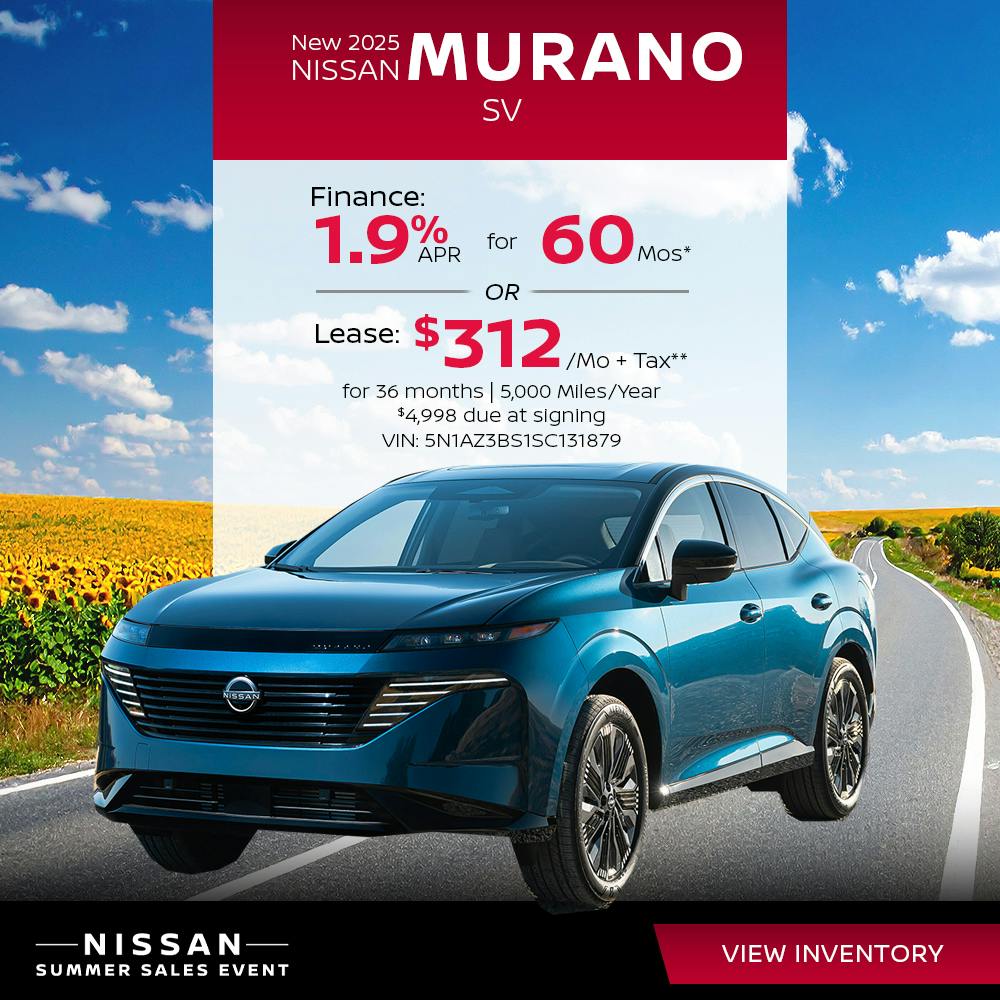New 2025 Nissan Murano SV