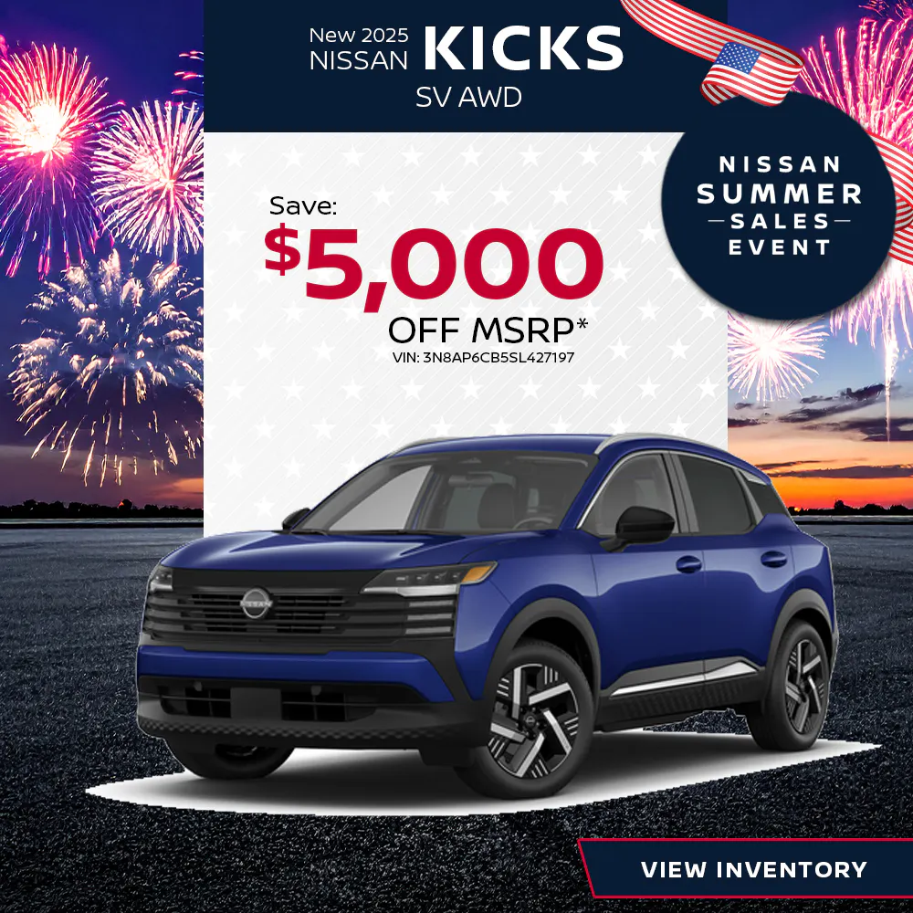 New 2025 Nissan Kicks Models | First Nissan