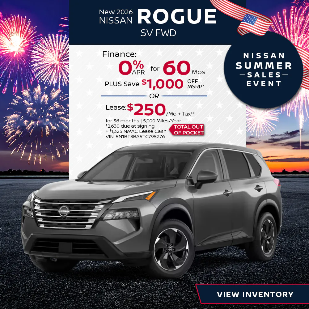 New 2026 Nissan Rogue SV FWD
