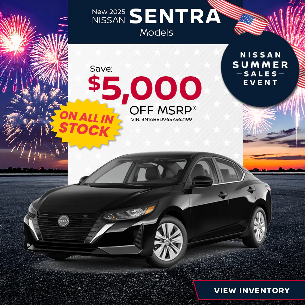 New 2025 Nissan Sentra Models