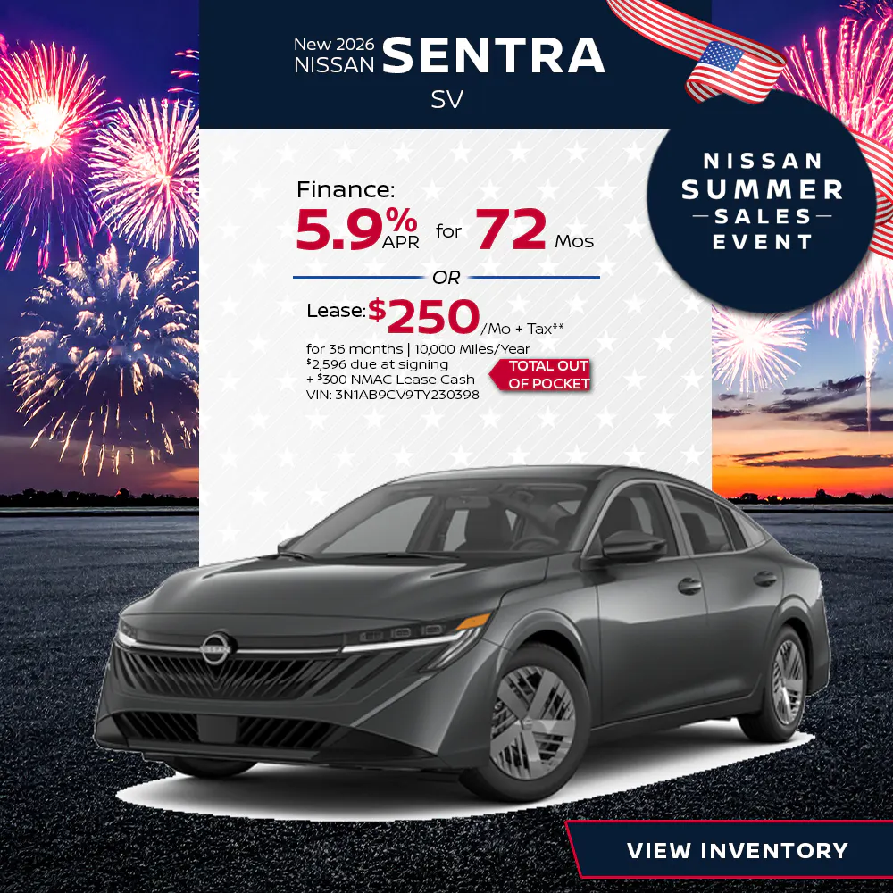 New 2026 Nissan Sentra