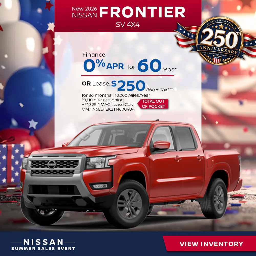 New 2026 Nissan Frontier S King Cab 2WD | First Nissan