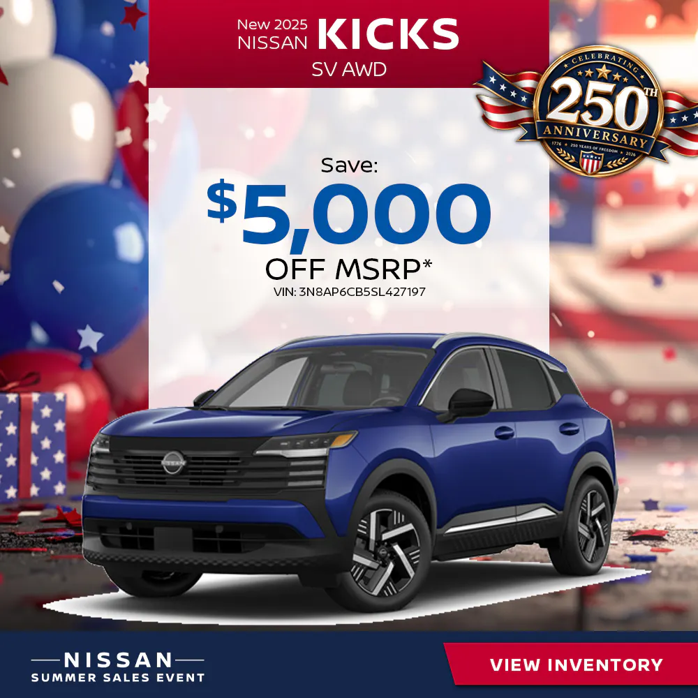 New 2025 Nissan Kicks Models | First Nissan