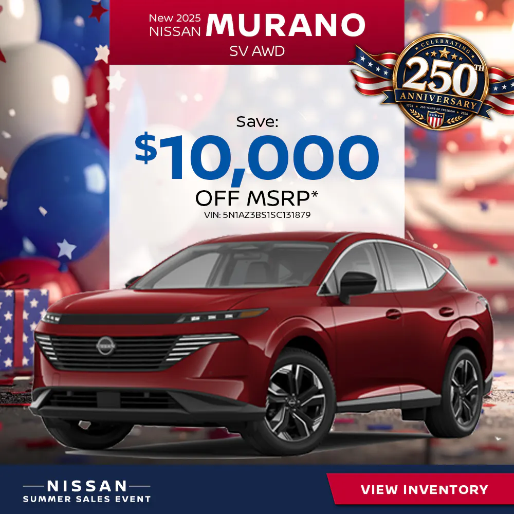 New 2025 Nissan Murano SV Models
