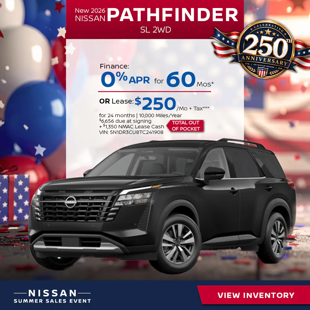 New 2026 Nissan Pathfinder SL 2WD