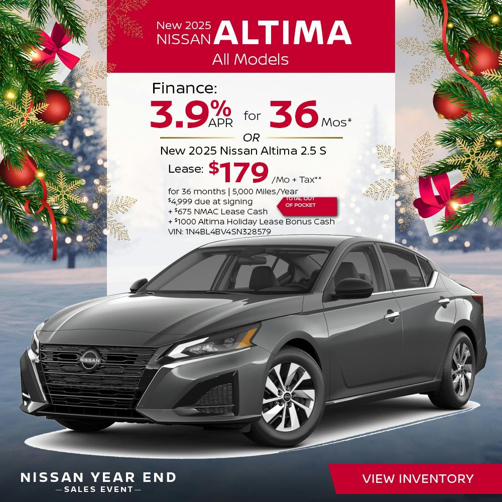 New 2025 NISSAN ALTIMA All Models