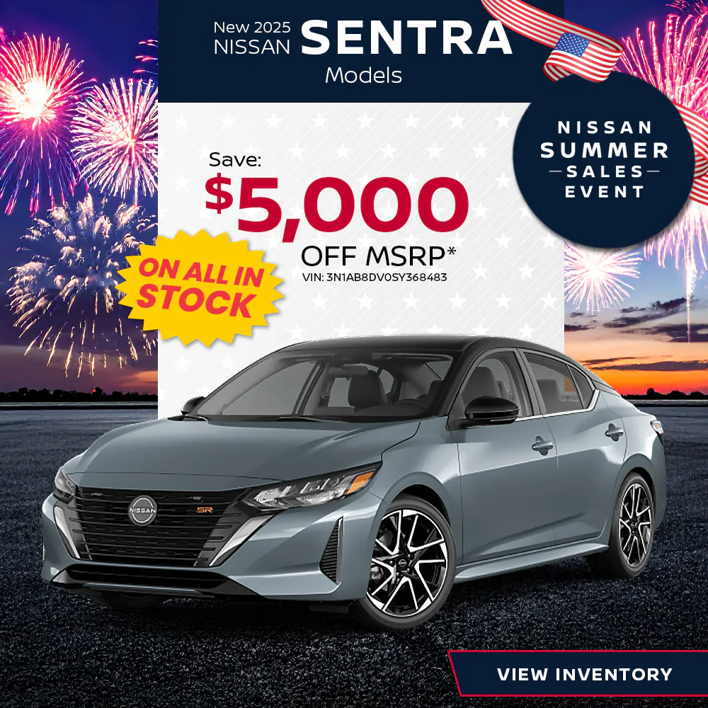 New 2025 Nissan Sentra Models