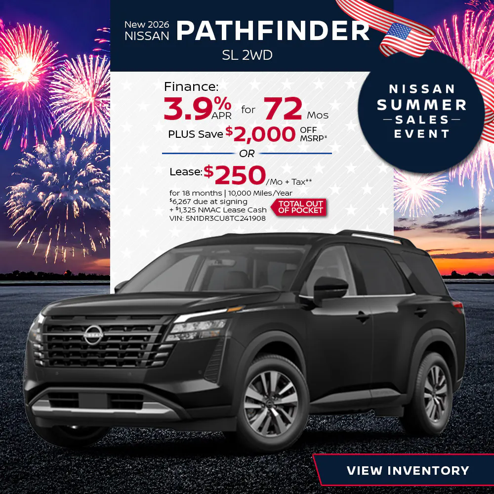 New 2026 Nissan Pathfinder SL 2WD