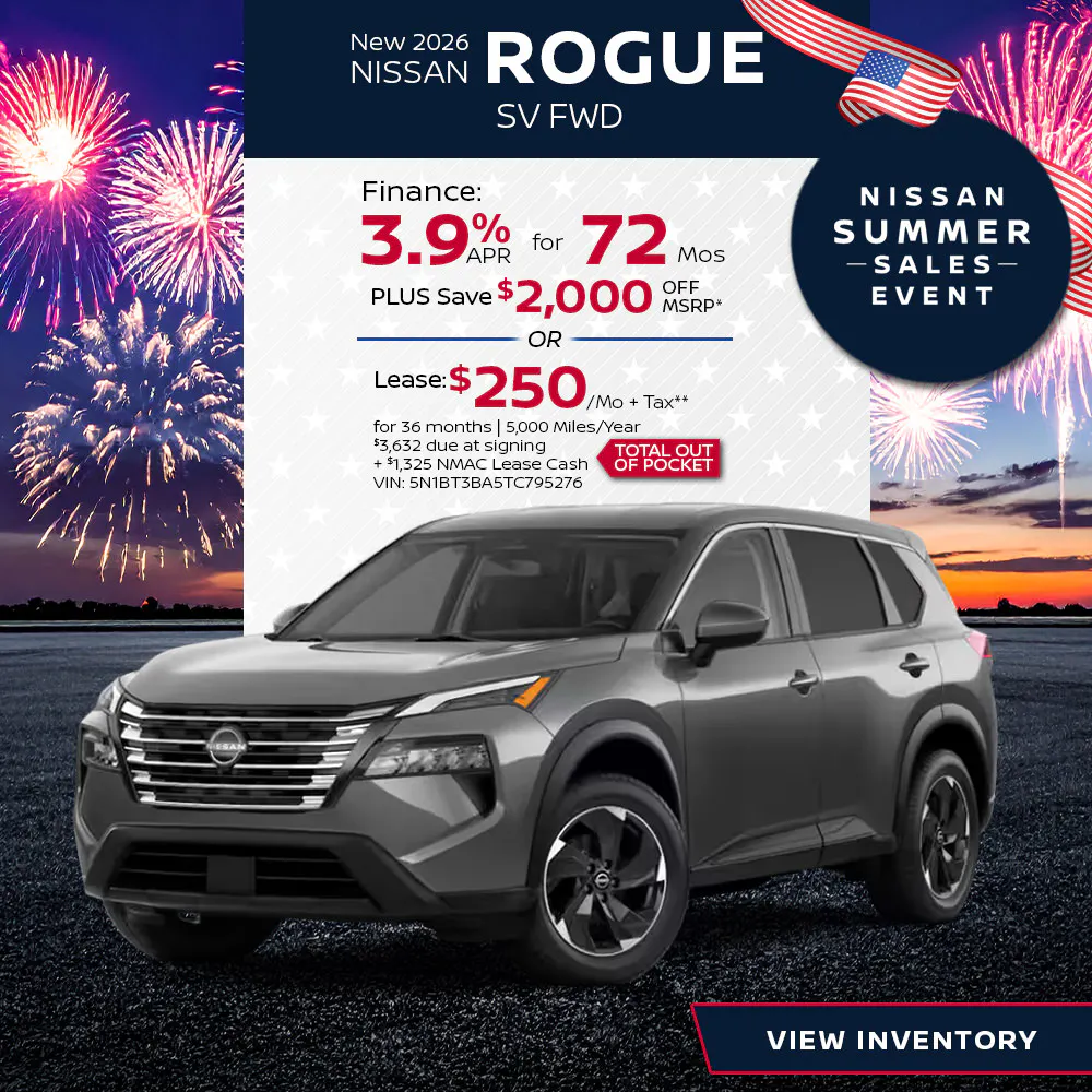 New 2026 Nissan Rogue SV FWD