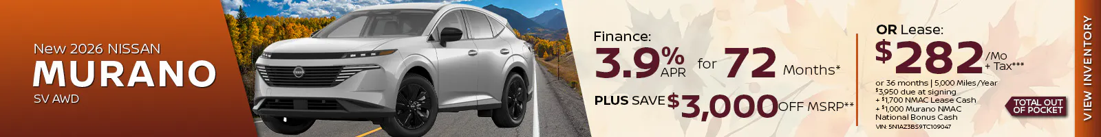 New 2025 Nissan Murano Models