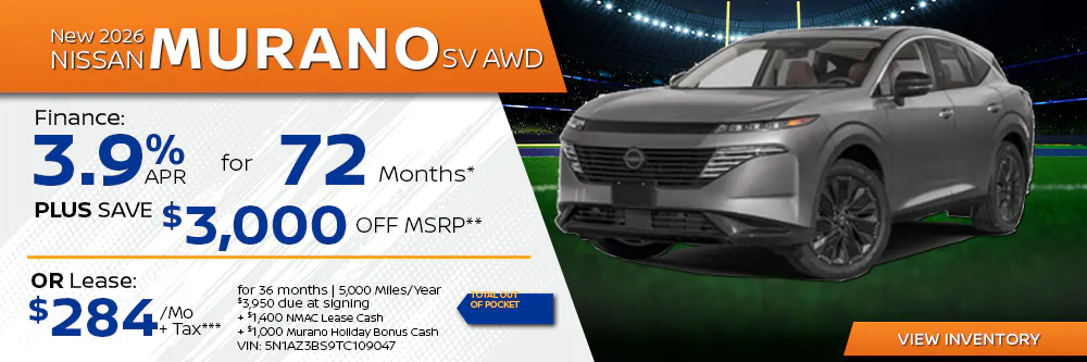 2026 Murano SV FWD | First Nissan