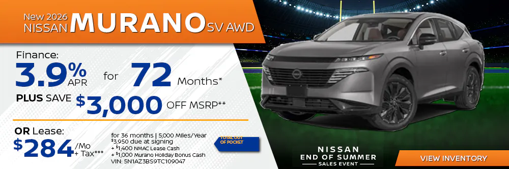 2026 Murano SV FWD | First Nissan