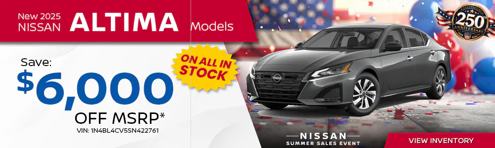 New 2025 Nissan Altima | First Nissan