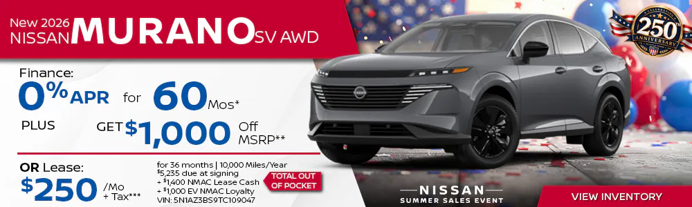 New 2026 Nissan Murano | First Nissan