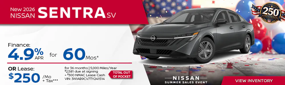 New 2026 Nissan Sentra | First Nissan