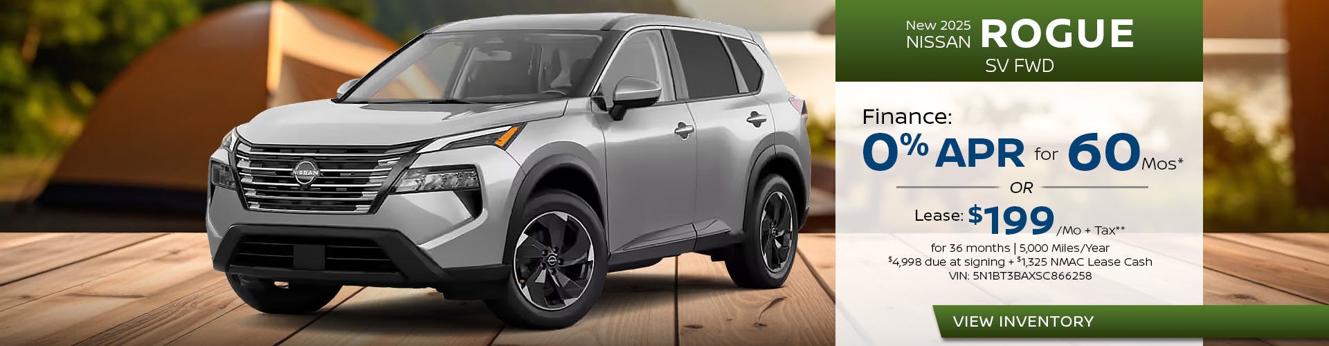 New 2025 Nissan Rogue SV FWD
