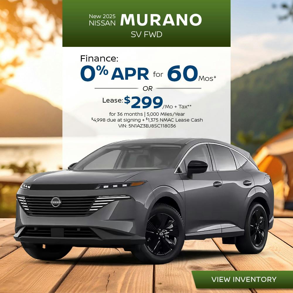 New 2025 Nissan Murano SV FWD | First Nissan