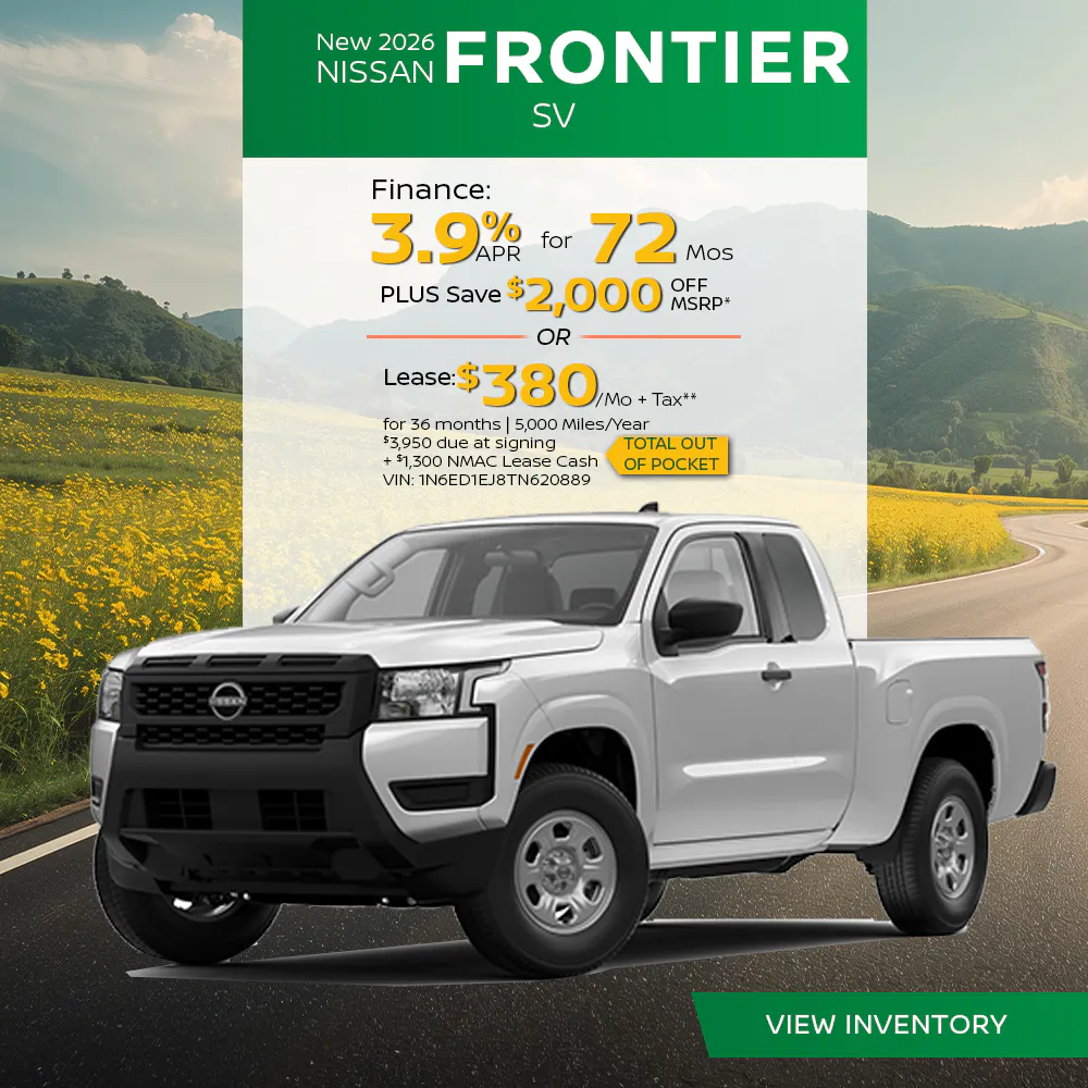 New 2026 Nissan Frontier S King Cab 2WD