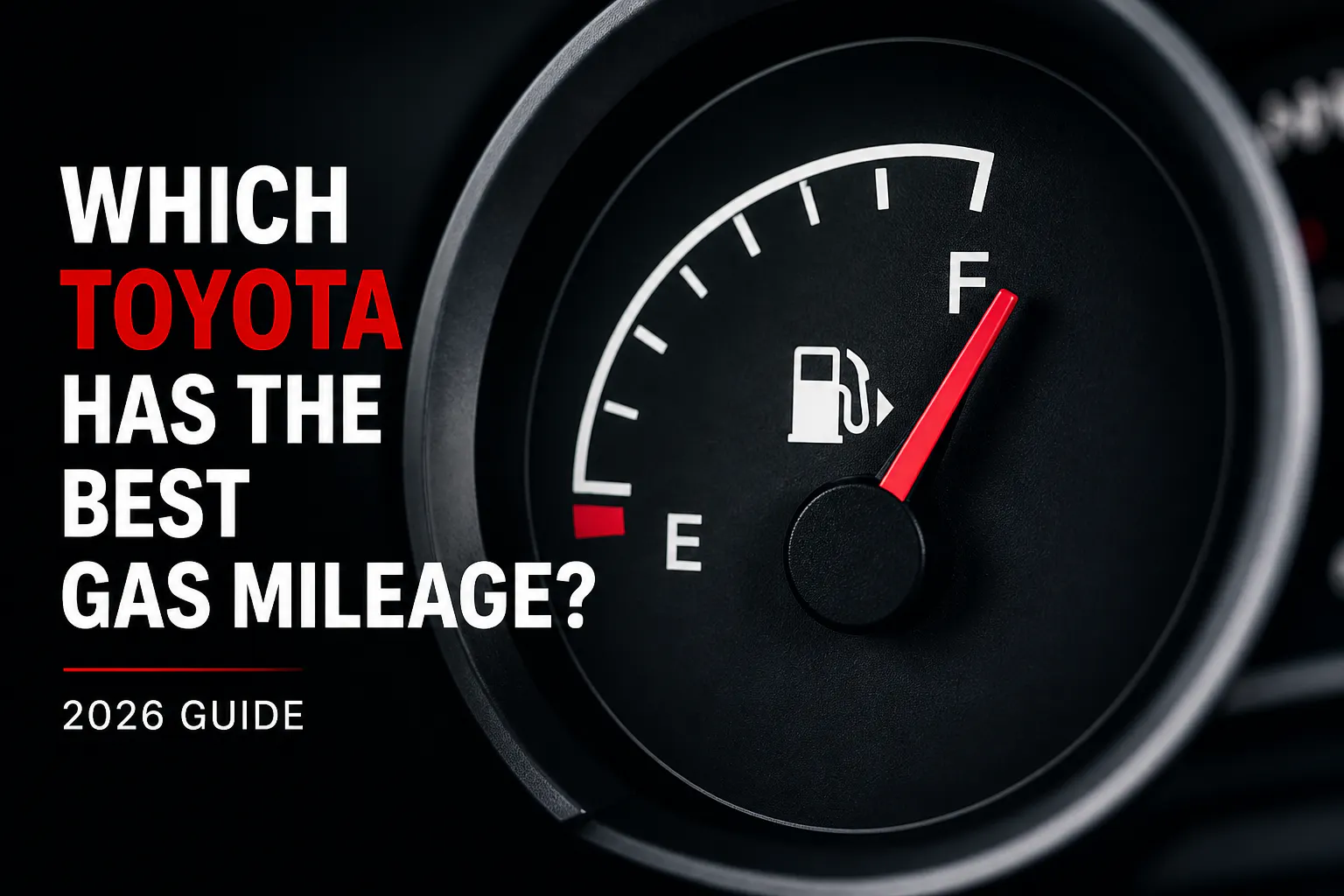 Toyota Gas Mileage