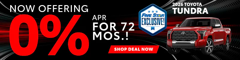 Toyota Tundra | Five Star Toyota of Milledgeville