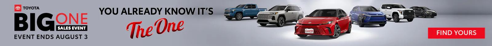Big One Sales Event
