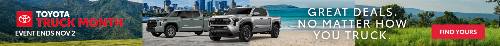 Truck Month SET October Banner