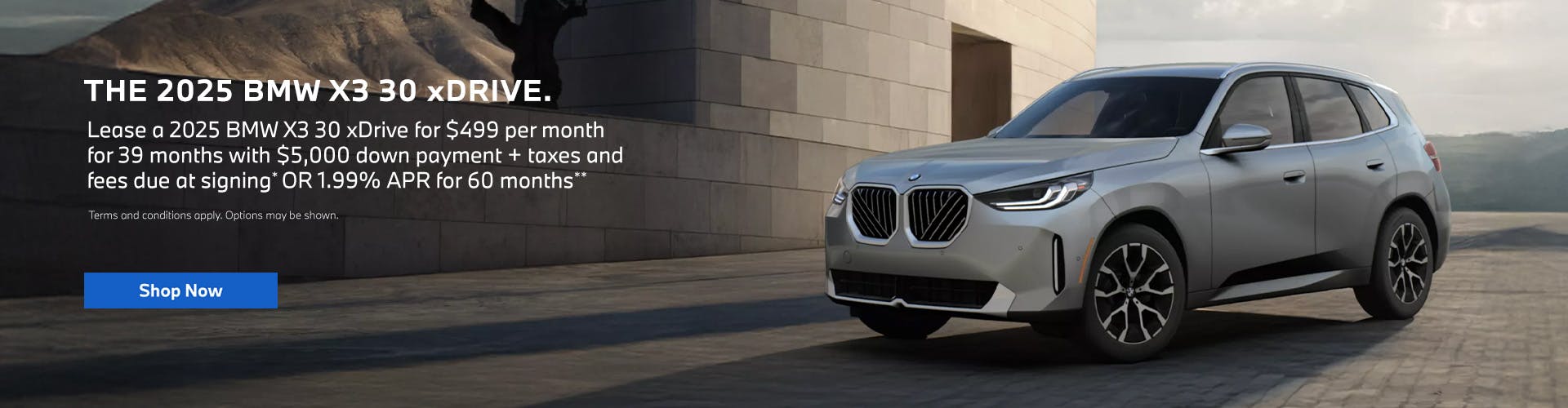 2025 BMW X3 30 xDrive – 499