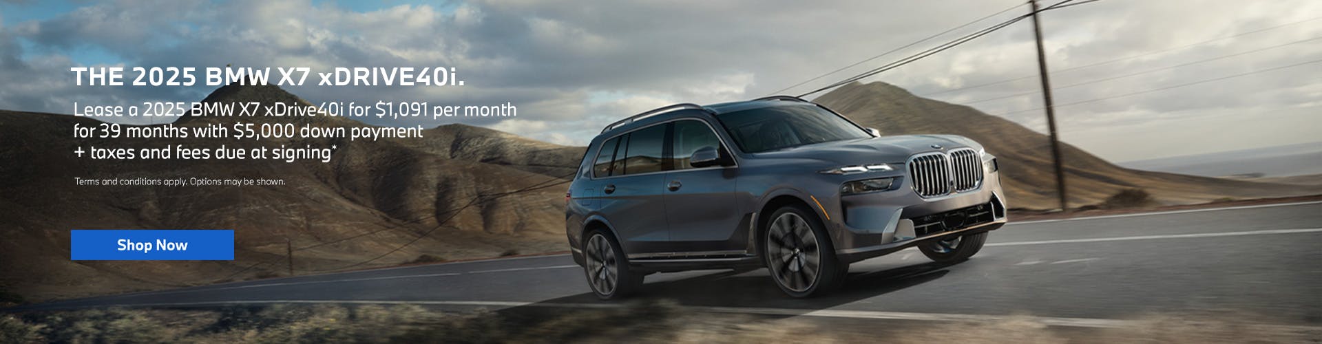 2025 BMW X7 xDrive40i