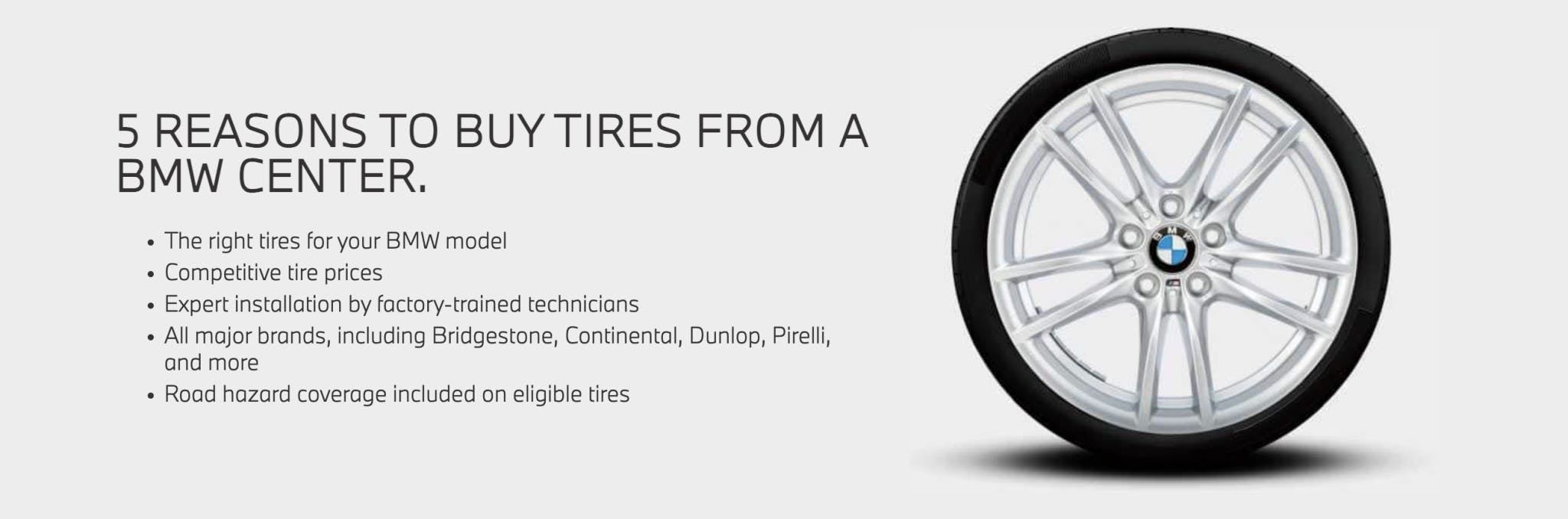 BMW Tire Facts
