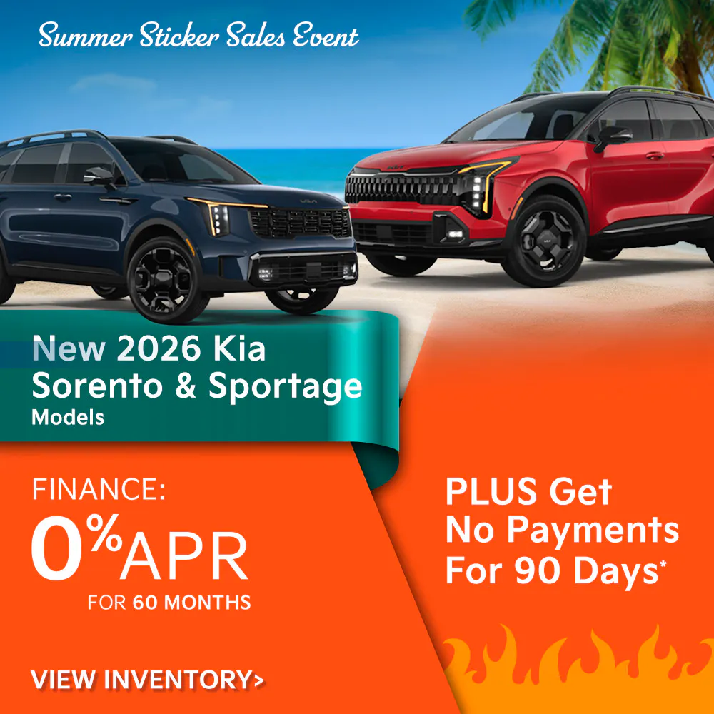 New 2026 Kia Sorento & Sportage Models