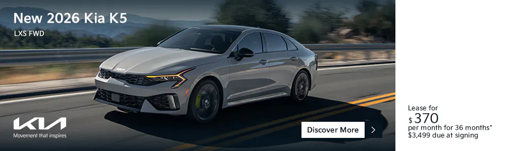 New 2026 Kia K5 LXS FWD | Fort Bend Kia
