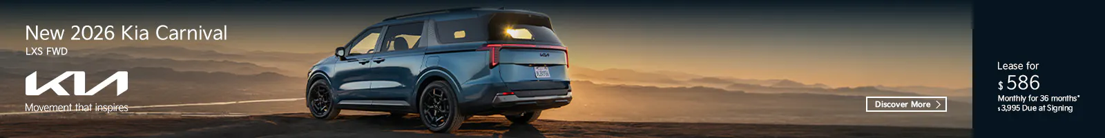 New 2026 Kia Carnival LXS FWD