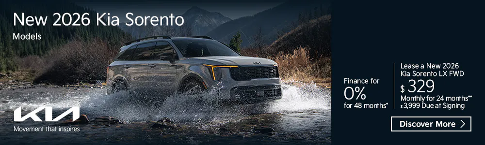 New 2026 Kia Sorento Models | Fort Bend Kia