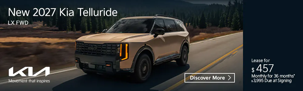 New 2027 Kia Telluride LX FWD | Shottenkirk Kia Fort Bend