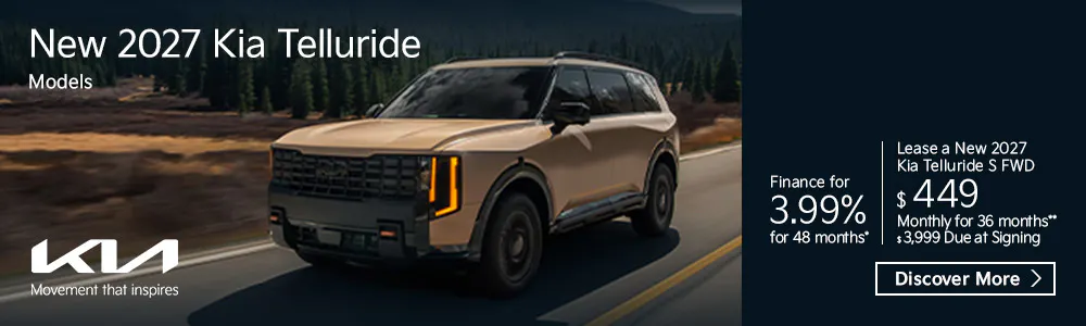 New 2027 Kia Telluride Models | Fort Bend Kia