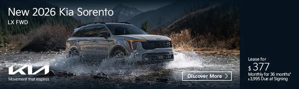 New 2026 Kia Sorento LX FWD | Shottenkirk Kia Fort Bend