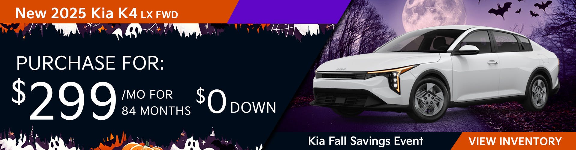 New 2025 Kia K4 LX FWD