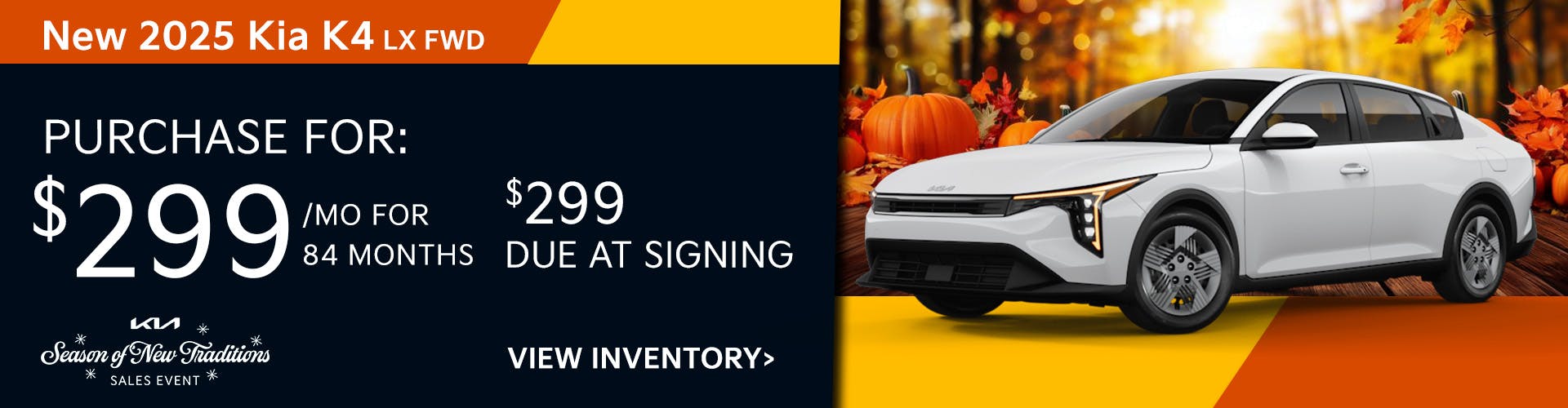 New 2025 Kia K4 LX FWD