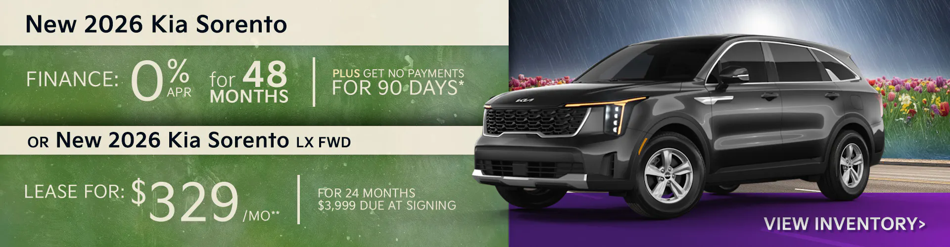 New 2026 Kia Sorento OR New 2026 Kia Sorento LX FWD