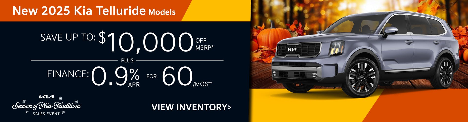 New 2025 Kia Telluride Models