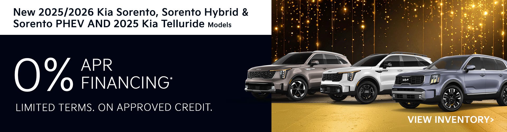 New 2025/2026 Kia Sorento, Sorento Hybrid, And Sorento PHEV AND 2025 Kia Telluride Models