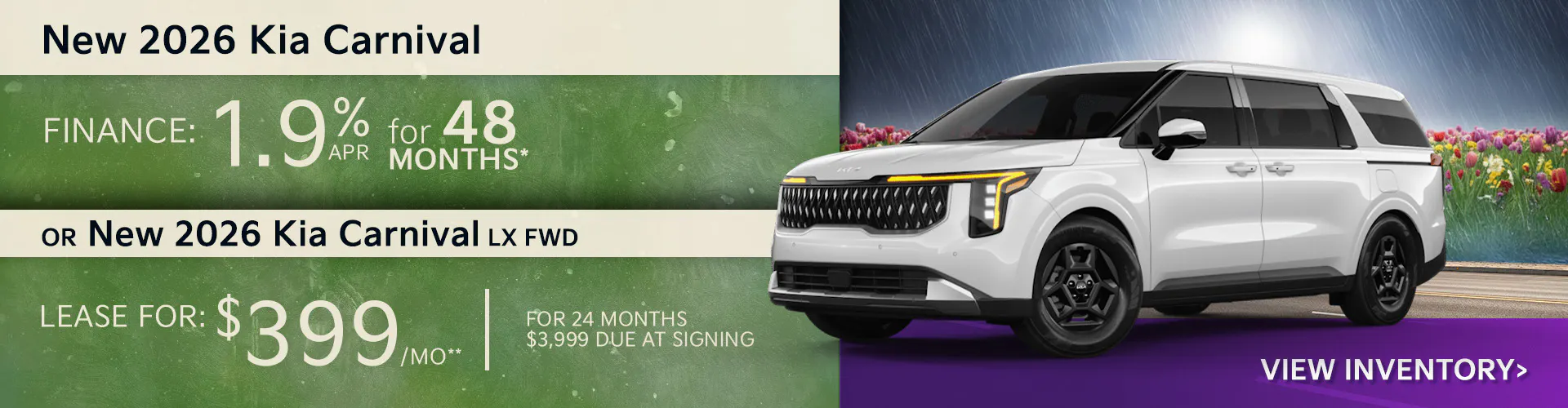 New 2026 Kia Carnival OR New 2026 Kia Carnival LX FWD