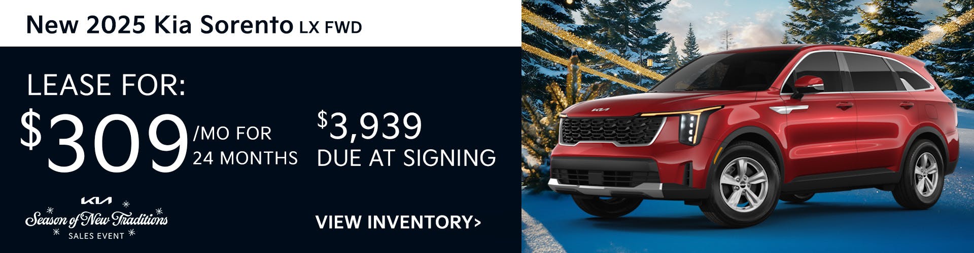New 2025 Kia Sorento LX FWD
