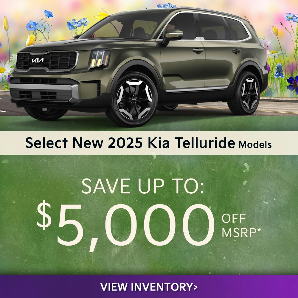 Select New 2025 Kia Telluride Models